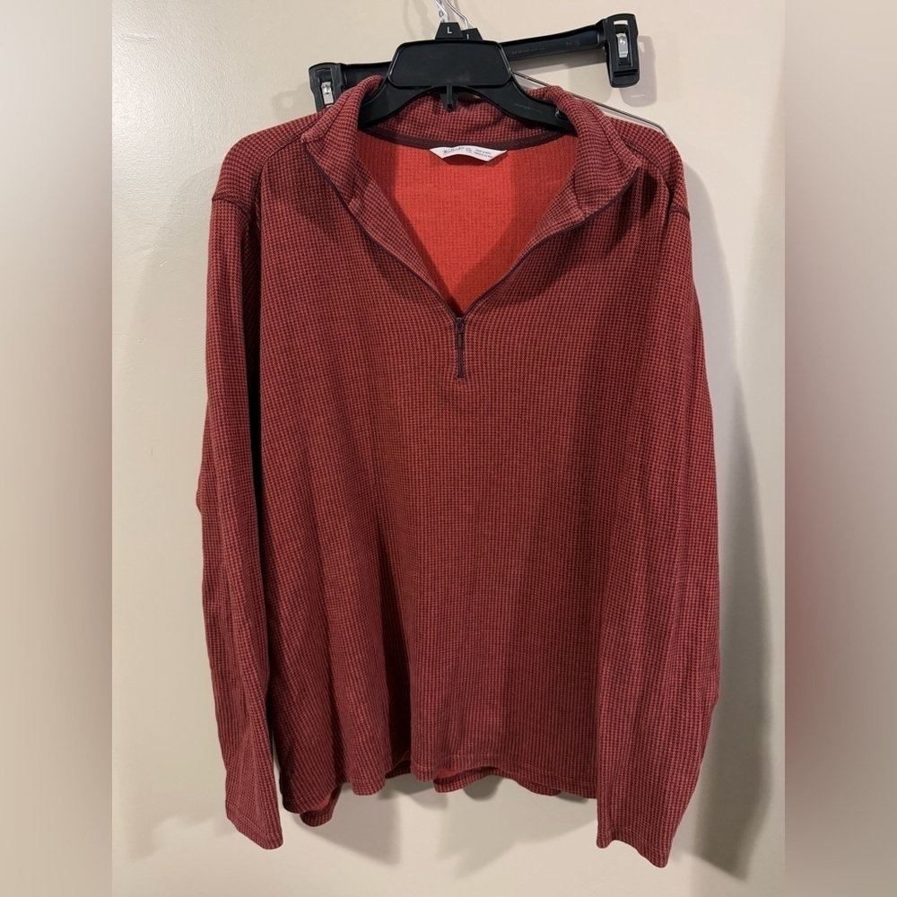 💰Woolrich Sweater Plus Size XXL 100% Cotton Houndstooth Grunge Pullover Classic